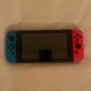 Nintendo Handheld Console Blue Red Joy-Con